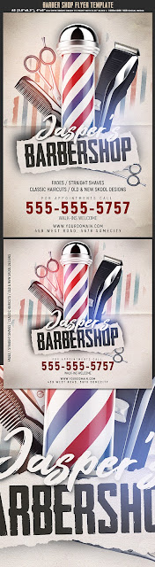  Barber Shop Flyer Template
