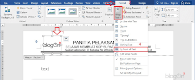 Mudah dan Praktis Membuat Kop Surat untuk Satu Kegiatan dalam 1 File pada Ms Word