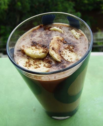 Peanut Butter and Banana Fusion Smoothie