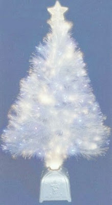 led fiber optic christmas trees