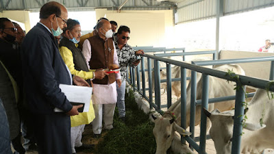 आचार्य विद्यासागर गौ-संवर्द्धन केन्द्र :एक करोड़ की लागत से होगा  विस्तार