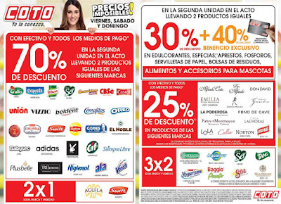 promos coto fin de semana