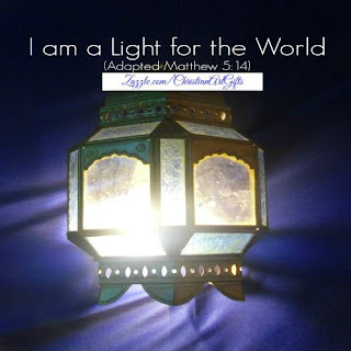 I am a light for the world Matthew 5:14