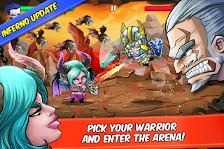 Game Tiny Gladiators MOD APK 2.0.1 ( Diamond Gold Souls) Terbaru 