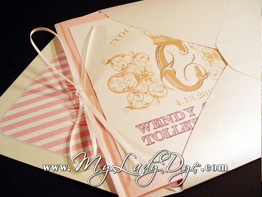 This new revamped invitation set is truly one to make your guests say Wow