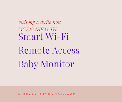 Smart Wi-Fi Remote Access Baby Monitor