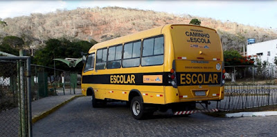 Resultado de imagem para transporte escolar taquaritinga do norte