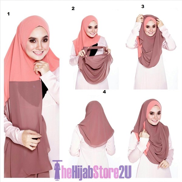 tutorial kreasi hijab pashmina instan terbaru 2017/2018