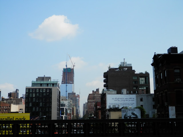 Promenade sur la High Line à New York