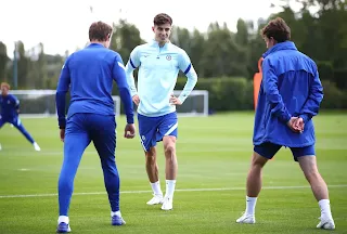 Kai Havertz Trains With Chelsea (Pictures)