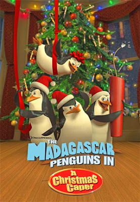 The madagascar penguins in a