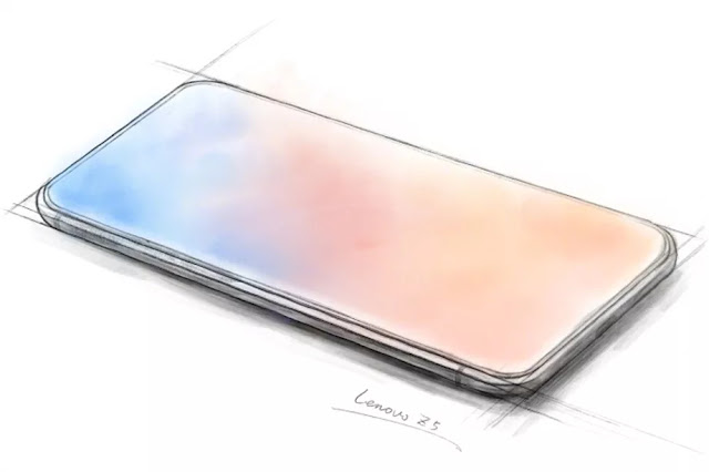 Sketch of the Lenovo Z5 Drawing: Chang Cheng