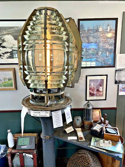 Fishermen's Museum en el Pemaquid Point Lighthouse Park en Maine