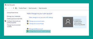 Cara Mematikan User Account Control Windows