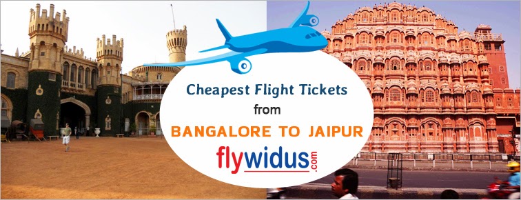 Flights from Bangalore to Jaipur