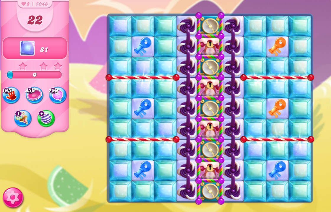 Candy Crush Saga level 7248