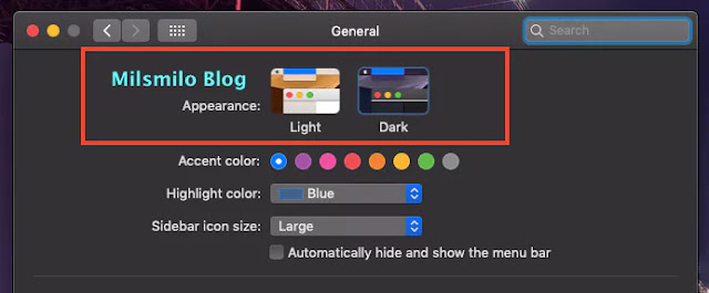 Cara mengaktifkan dark mode di macbook, cara mematikan dark mode di macbook, mengaktifkan dan menonaktifkan dark mode otomatis di mac macbook
