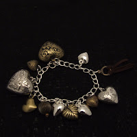 romantic gift, charm bracelet