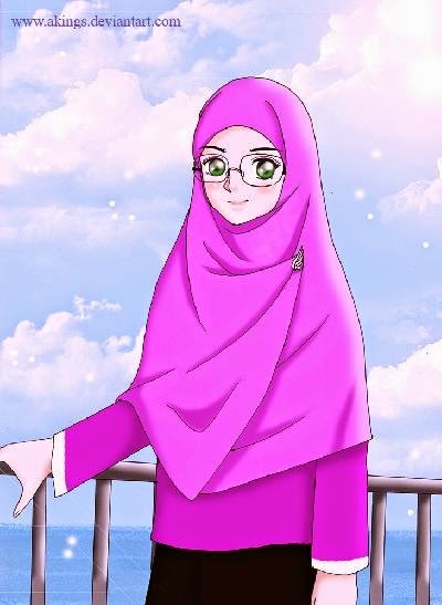 Lihat Wallpaper Kartun Wanita Berhijab 2019 di Kumpulan 