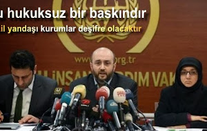 İHH: Bu bir algı operasyonu