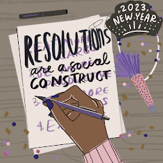 Resolutions are a social construct - you are fine. Happy New Year 2023.