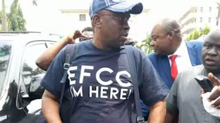  Fayose arrives the EFCC office in Abuja for questioning