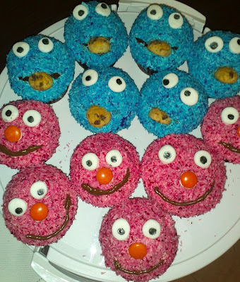 cupcake cookie monster