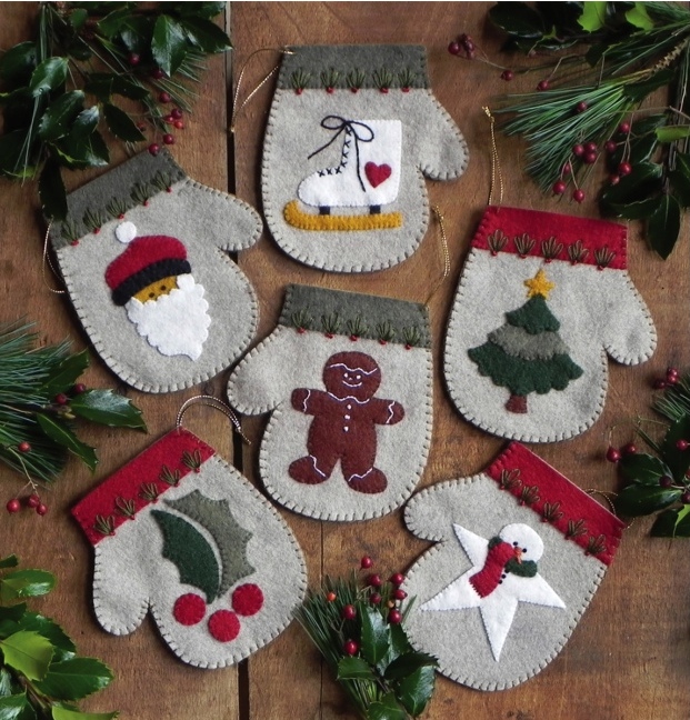 Weekend Kits  Blog Felt Christmas  Ornament  Kits  DIY  Tree 