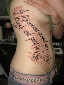 Different Tattoo Lettering