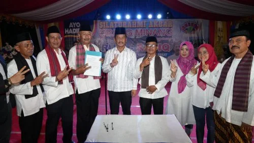 Ratusan Masyarakat Minang di Tanjungpinang Mendukung Paslon HMR-Rafiq pada Pilkada 2024