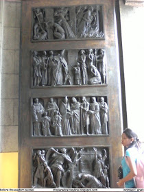 Manila Cathedral door