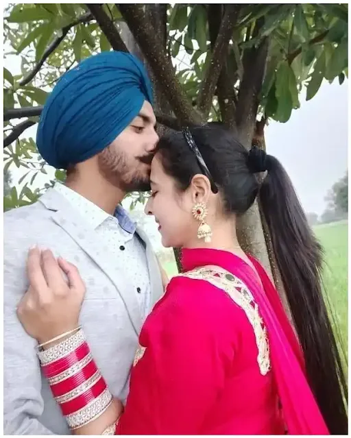 Hug pic punjabi couple