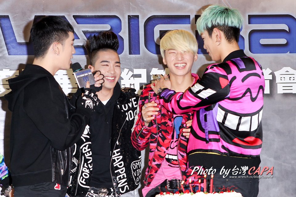 BIGBANG Press Conference in Taiwan