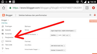 Cara mudah menambahkan menu penghsilan di blog