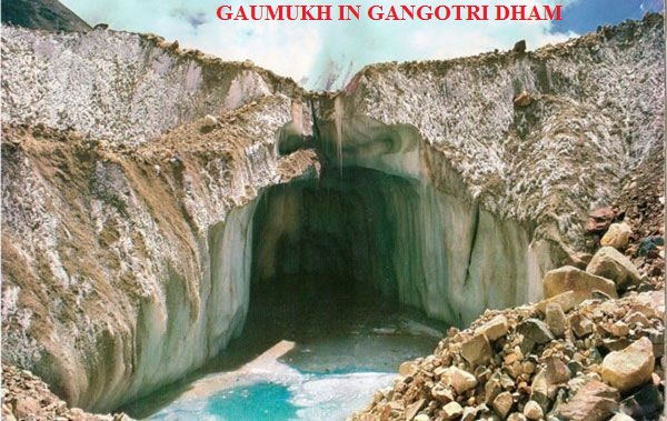 GAUMUKH IN GANGOTRI DHAM- CHAR DHAM- INDIA TRAVEL