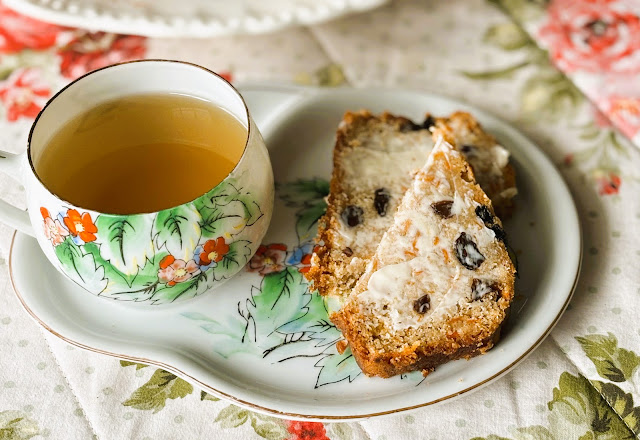 Orange Glazed Carrot Loaf