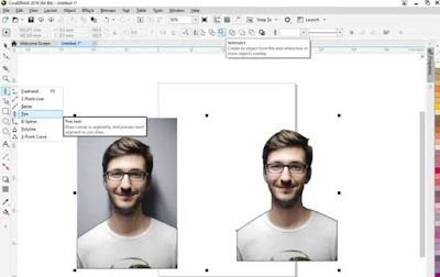 Cara Menghilangkan Background Foto Menggunakan CorelDraw