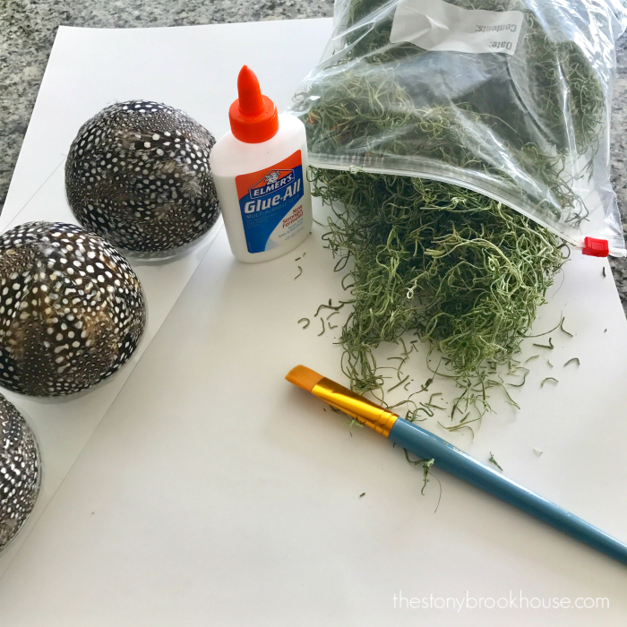 How to Make Moss Covered Balls