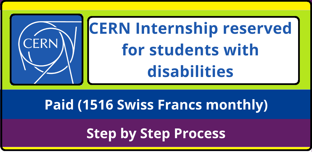 تدريب CERN للطلاب ذوي الإعاقة في سويسرا