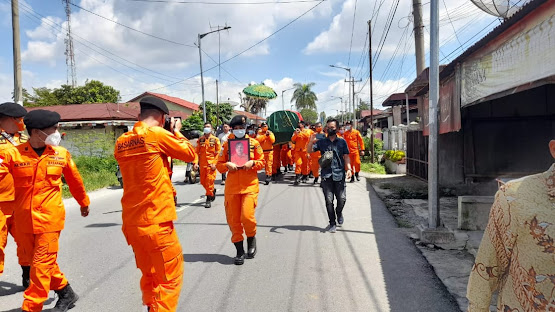 Anggota Basarnas Asal Siantar yang Meninggal di Madina Dikebumikan