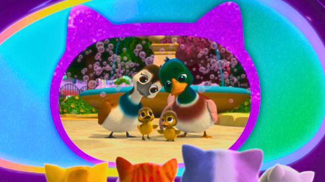 29+ LGBT Kid's Shows - Super Kitties - Picture of two gay duck fathers and their two ducklings