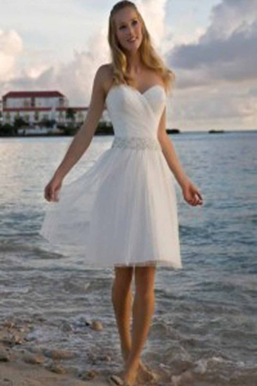 Beautiful Beach Wedding Dresses summer 2012