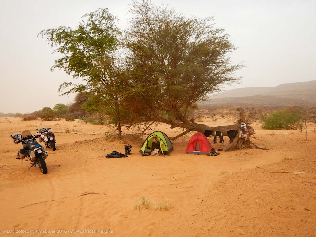 Campo nell'Oued Timinit