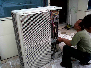 Cuci ac floor standing Surabaya