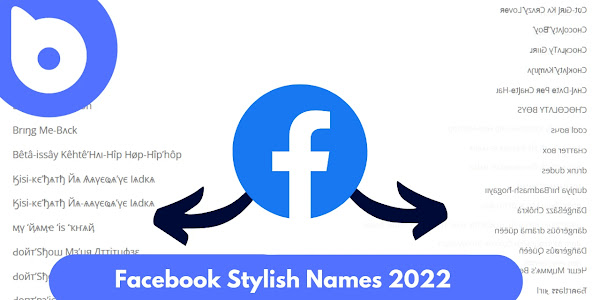 2000+ New Facebook Stylish Names | Stylish Names for Facebook 2023