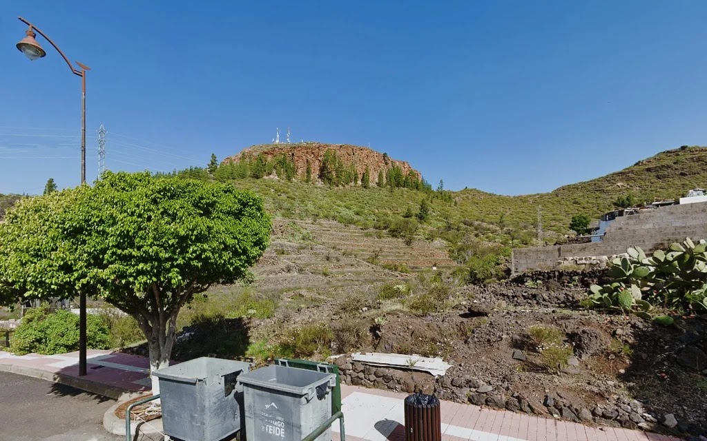 Montaña de Arguayo en Santiago del Teide (Foto: Policía Local de Canarias Blog).
