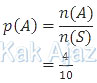 Peluang muncul bola dengan nomor bilangan prima, soal matematika SMA-IPA UN 2019