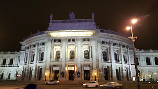 Grand building in Vienna