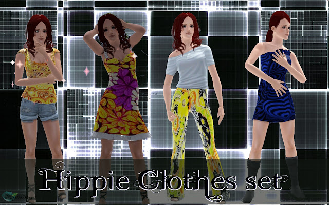 Hippie Clothing Set