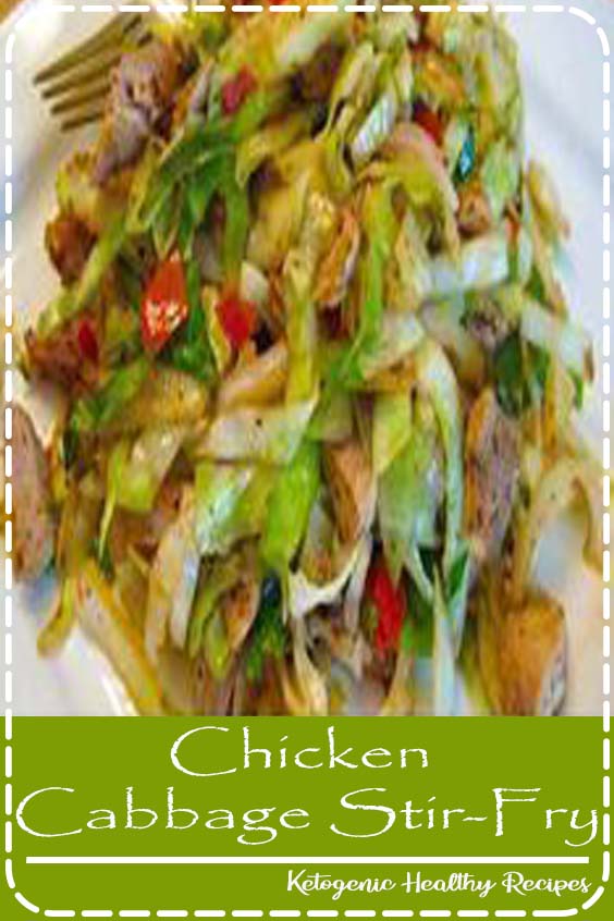 Chicken Cabbage Stir-Fry: Yummy, Please make sure to Like and share this Recipe with your friends on Facebook and also follow us on facebook and Pinterest to get our latest Yummy Recipes. To Make this Recipe You'Il Need the following ingredients: Ingredients: 3 chicken breast halves 1 teaspoon vegetable oil 3 cups green cabbage, shredded 1 tablespoon cornstarch 1⁄2 teaspoon ground ginger 1⁄4 teaspoon garlic powder 1⁄2 cup water 1 tablespoon Soy sauce, low sodium Ingredients: 3 chicken breast halves 1 teaspoon vegetable oil 3 cups green cabbage, shredded 1 tablespoon cornstarch 1⁄2 teaspoon ground ginger 1⁄4 teaspoon garlic powder